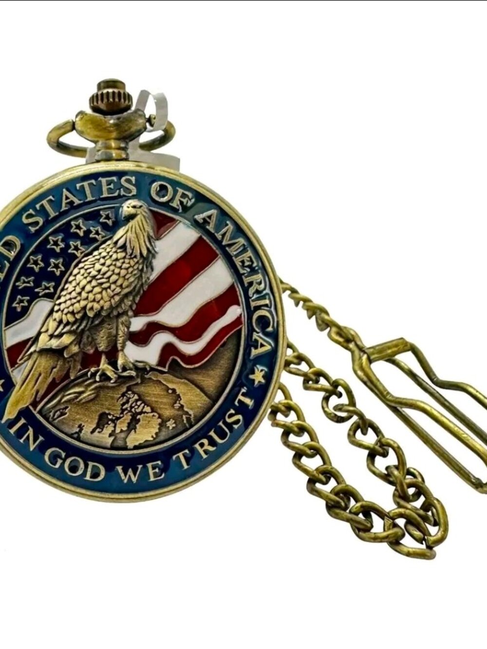 Invicta Vintage Americana Pocket Watch (Model 49008)